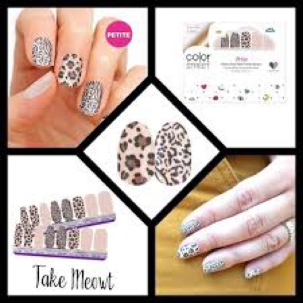 Color street petite TAKE MEOWT, nail strips